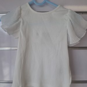h&m fodros ujjú póló